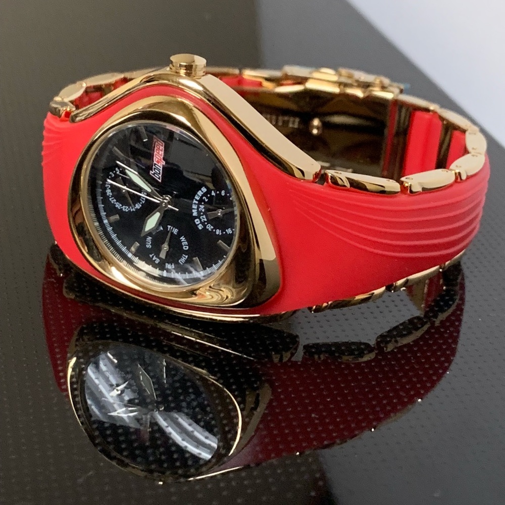 Lady Watch bonspeed Rubber strap Quartz Waterproof